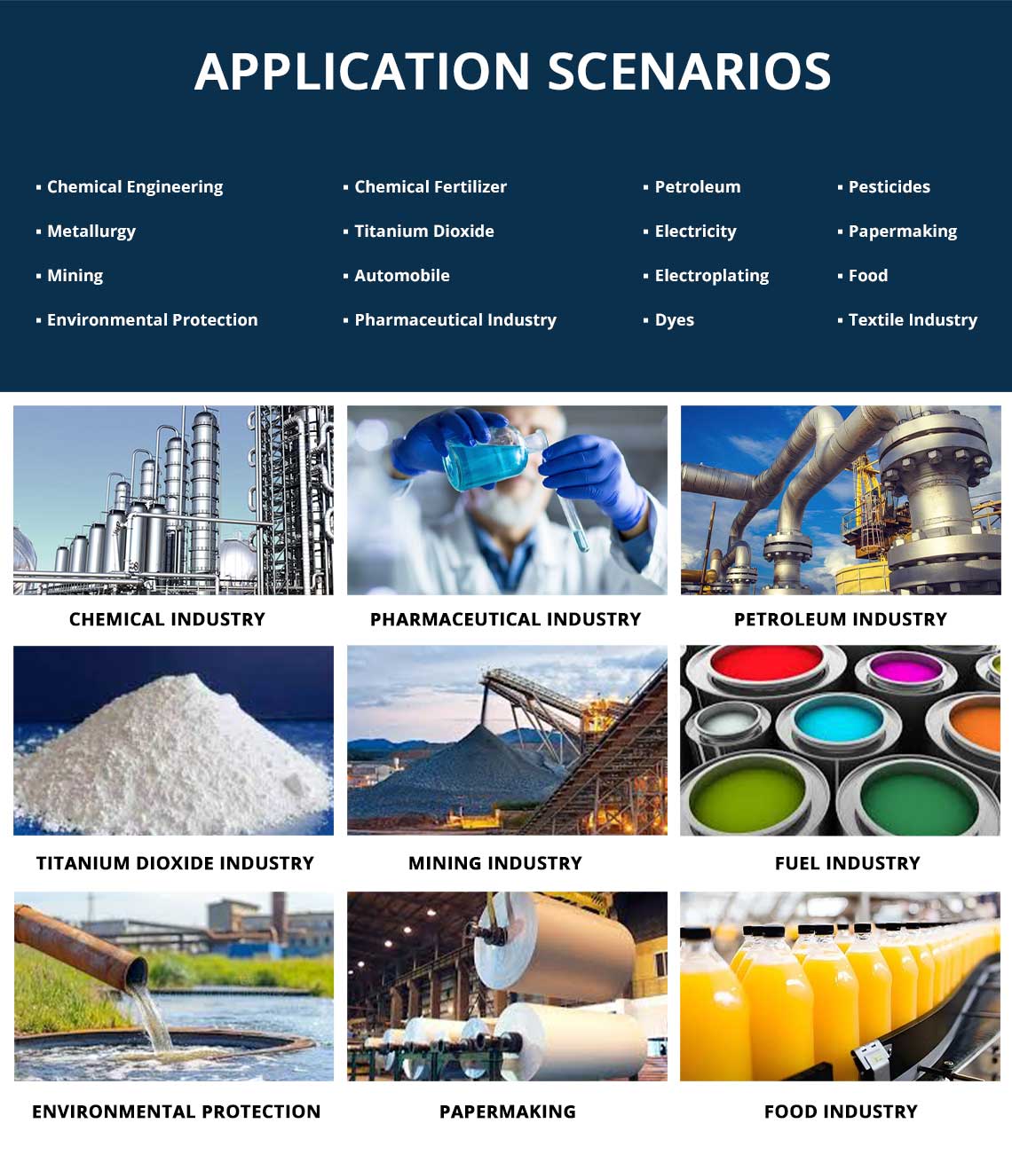 Application of IHF fluoroplastic centrifugal pump