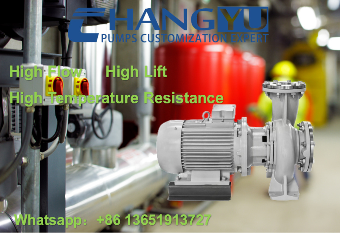 High temperature magnetic pump